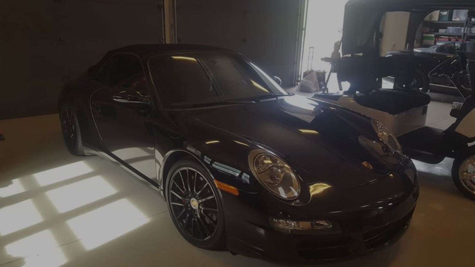 Porsche 911 — mobile auto window tinting