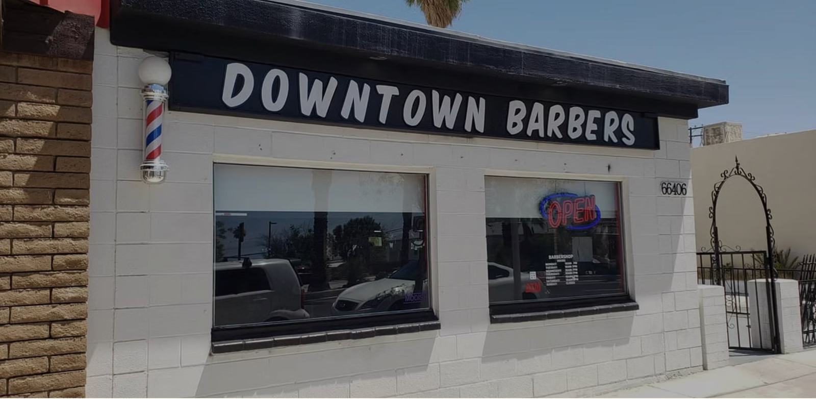 Downtown Barbers — commercial window tinting