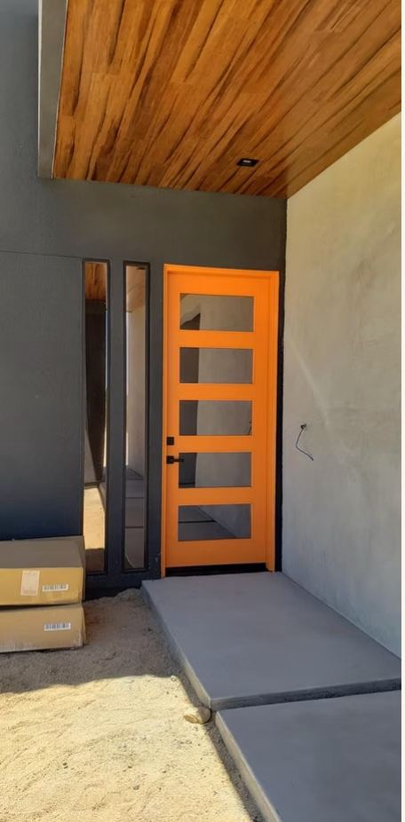 Modern Home Entry — residential window tinting